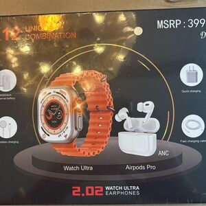 New X12 Watch Ultra & Airpods Pro Combo